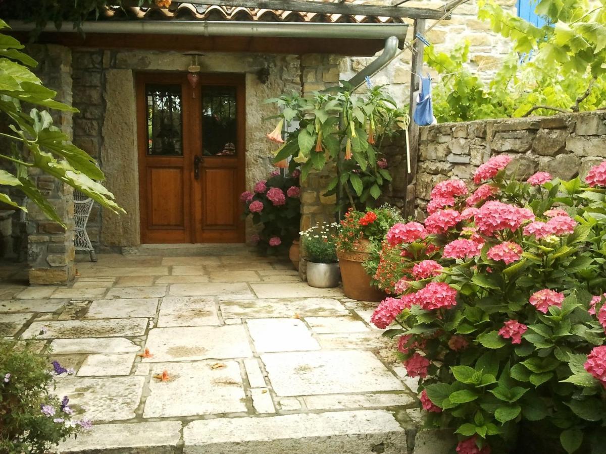 Вилла Istrian Stone House Сечовле Экстерьер фото