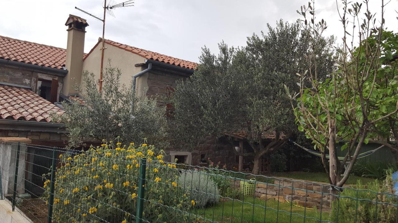 Вилла Istrian Stone House Сечовле Экстерьер фото