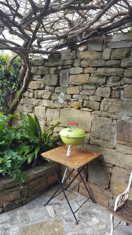 Вилла Istrian Stone House Сечовле Экстерьер фото